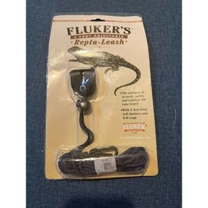 Flukers‎ Reptile Leash 6 Foot Adjustable Harness Belt Snap Lizard